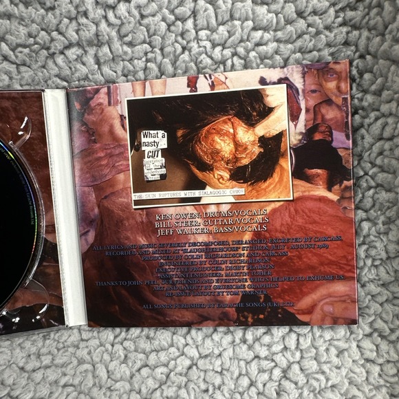 CARCASS - Symphonies Of Sickness - 2 CD - Extra Tracks Original‎ Recording - Picture 10 of 16